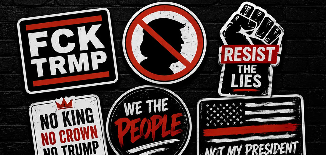 Stick to Resistance: Anti Trump Stickers from Libsticker