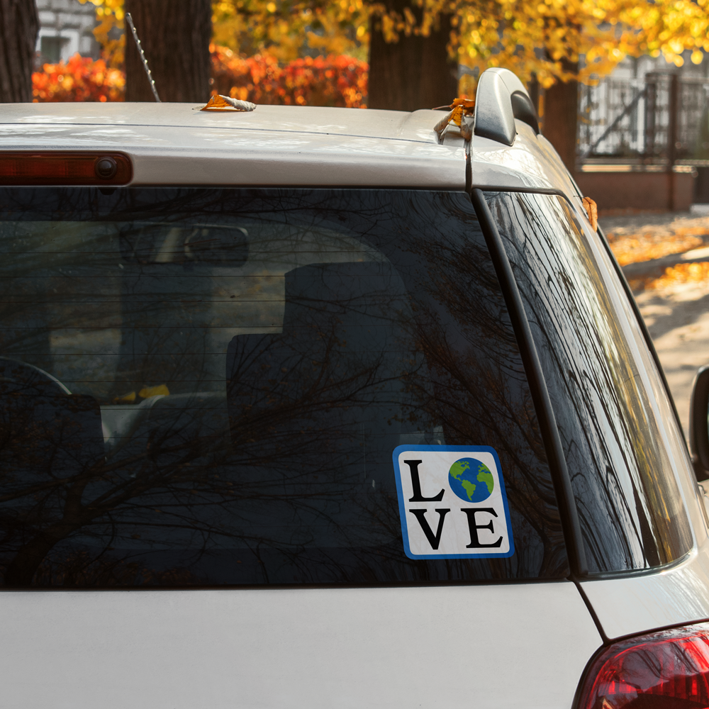 Love Mother Earth Vinyl Sticker