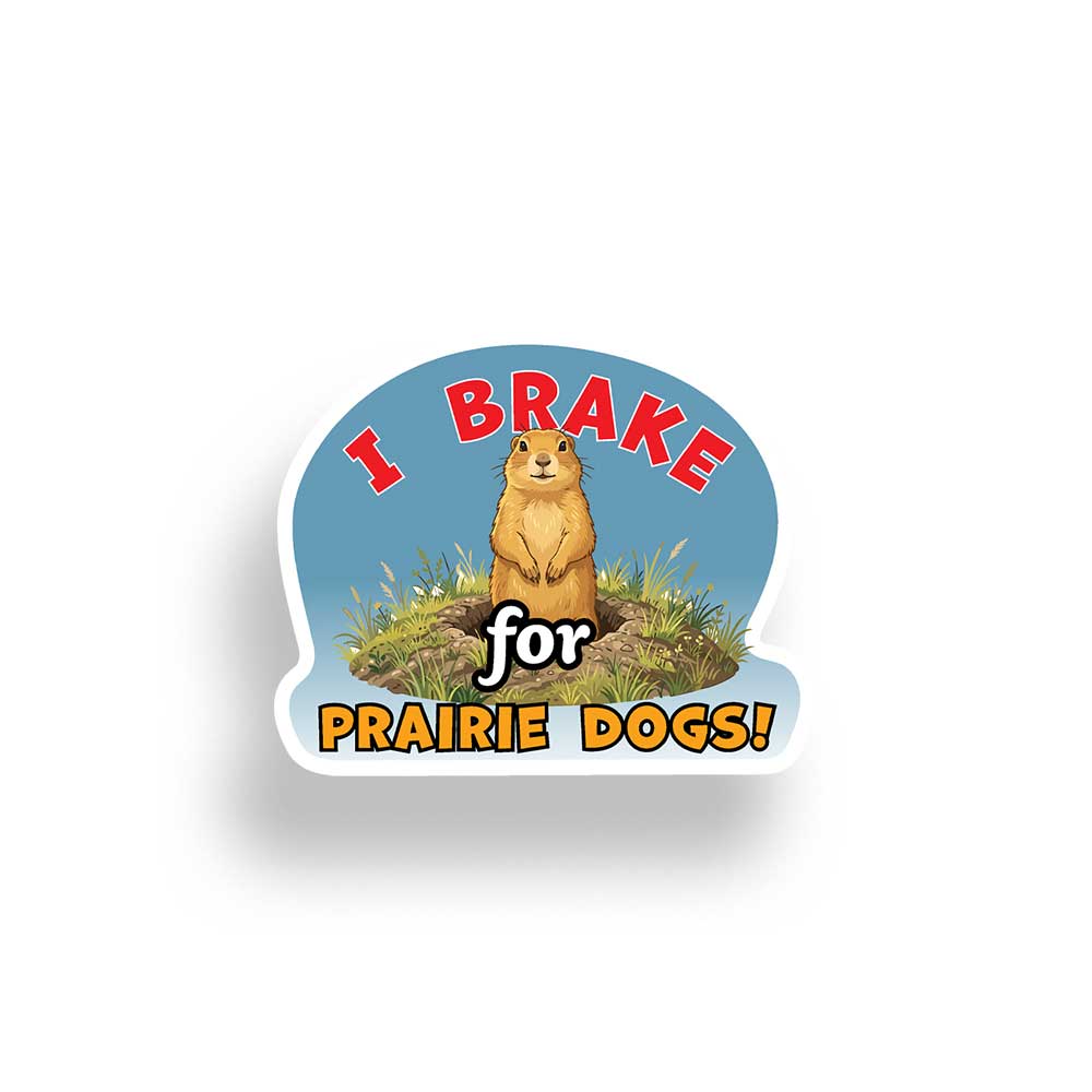 Prairie Dogs Vinyl Sticker