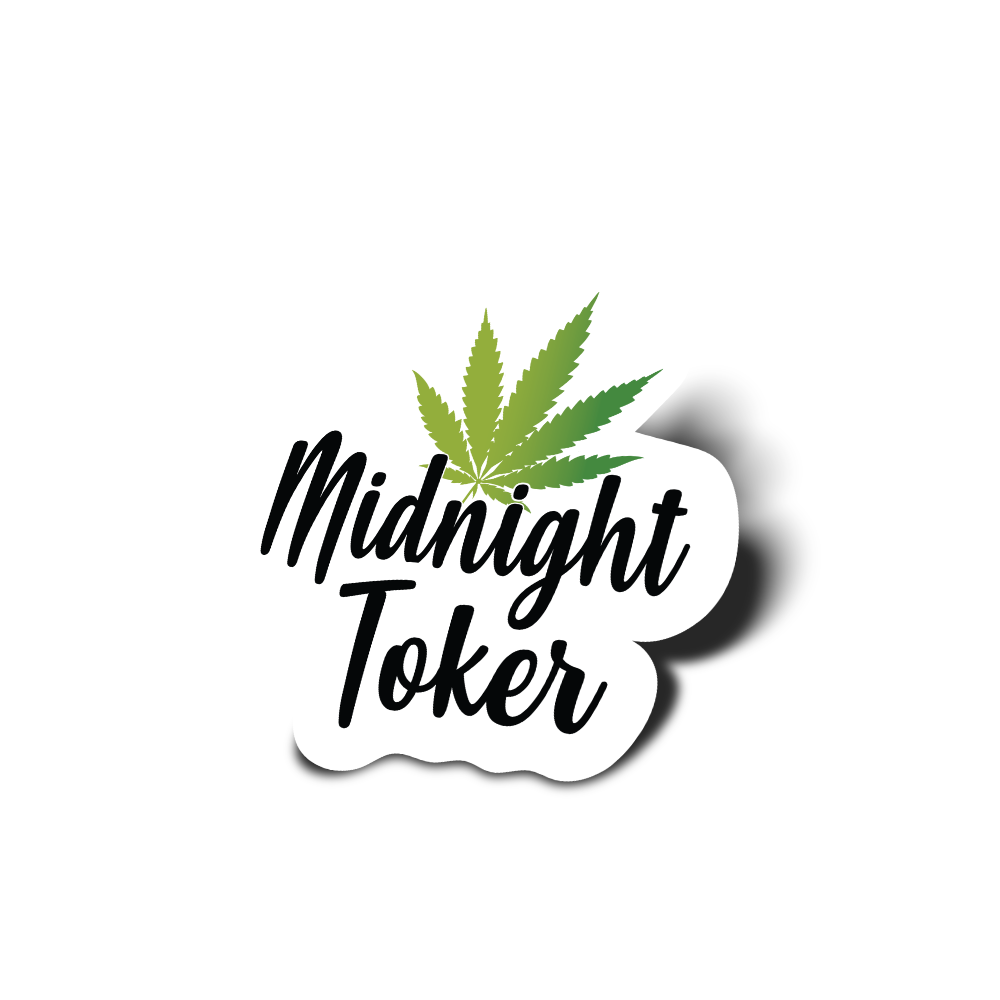 Midnight Toker Vinyl Sticker