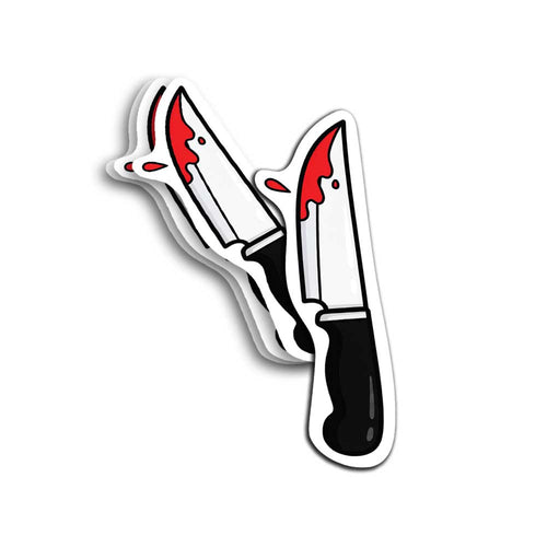Bloody Knife Bookmark 