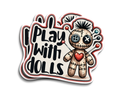 Voodoo Vinyl Sticker