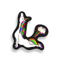 Farting Unicorn Vinyl Sticker