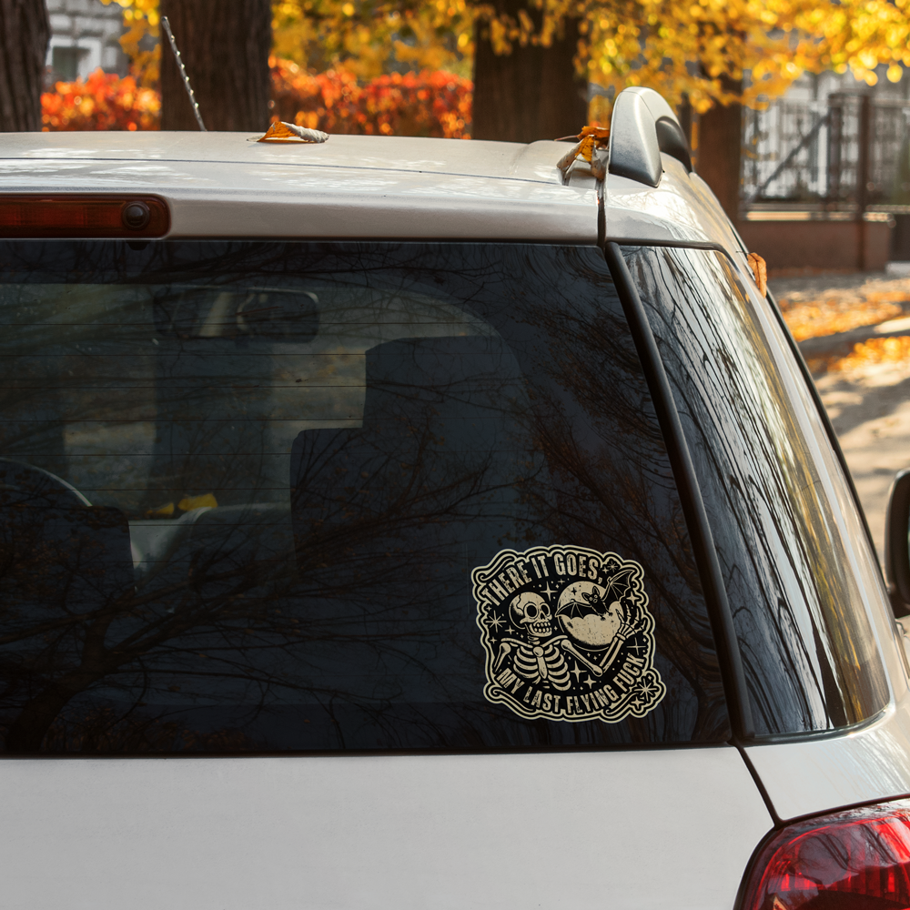 Last Flying eFFF Vinyl Sticker