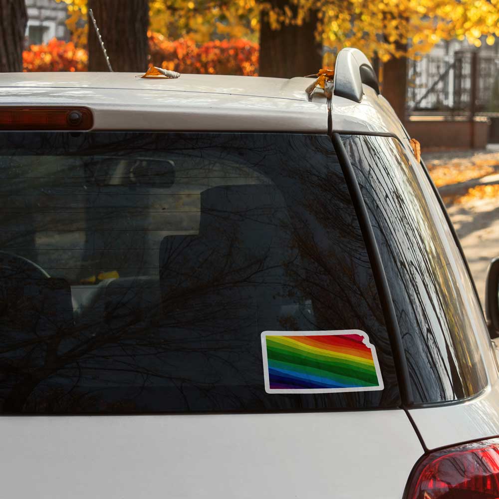 Kansas Pride Vinyl Sticker