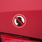 No To Trump Vinyl Sticker