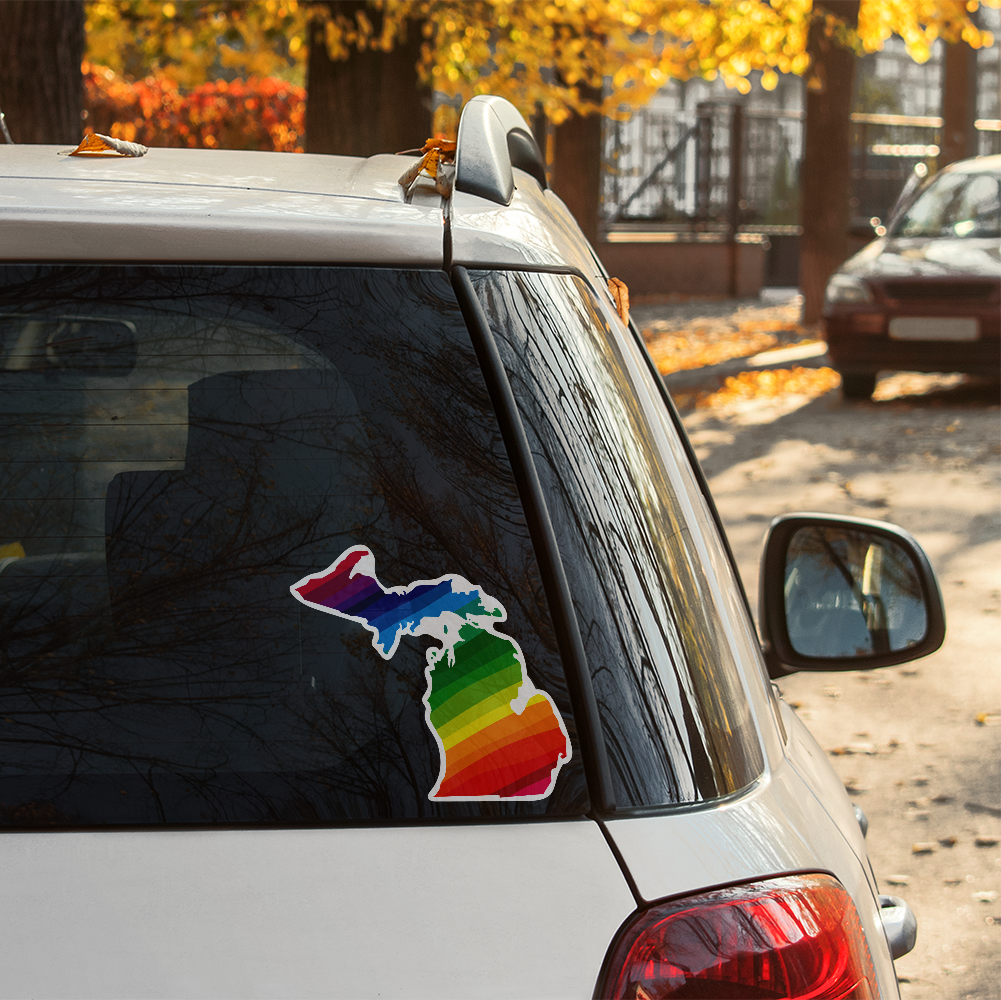 Michigan Pride Vinyl Sticker