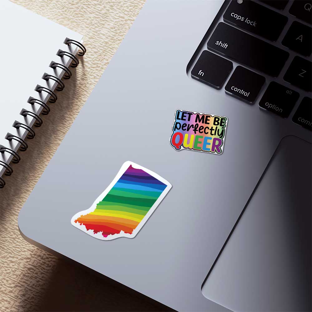 Indiana Pride Vinyl Sticker
