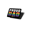 Proud Dad Vinyl Sticker