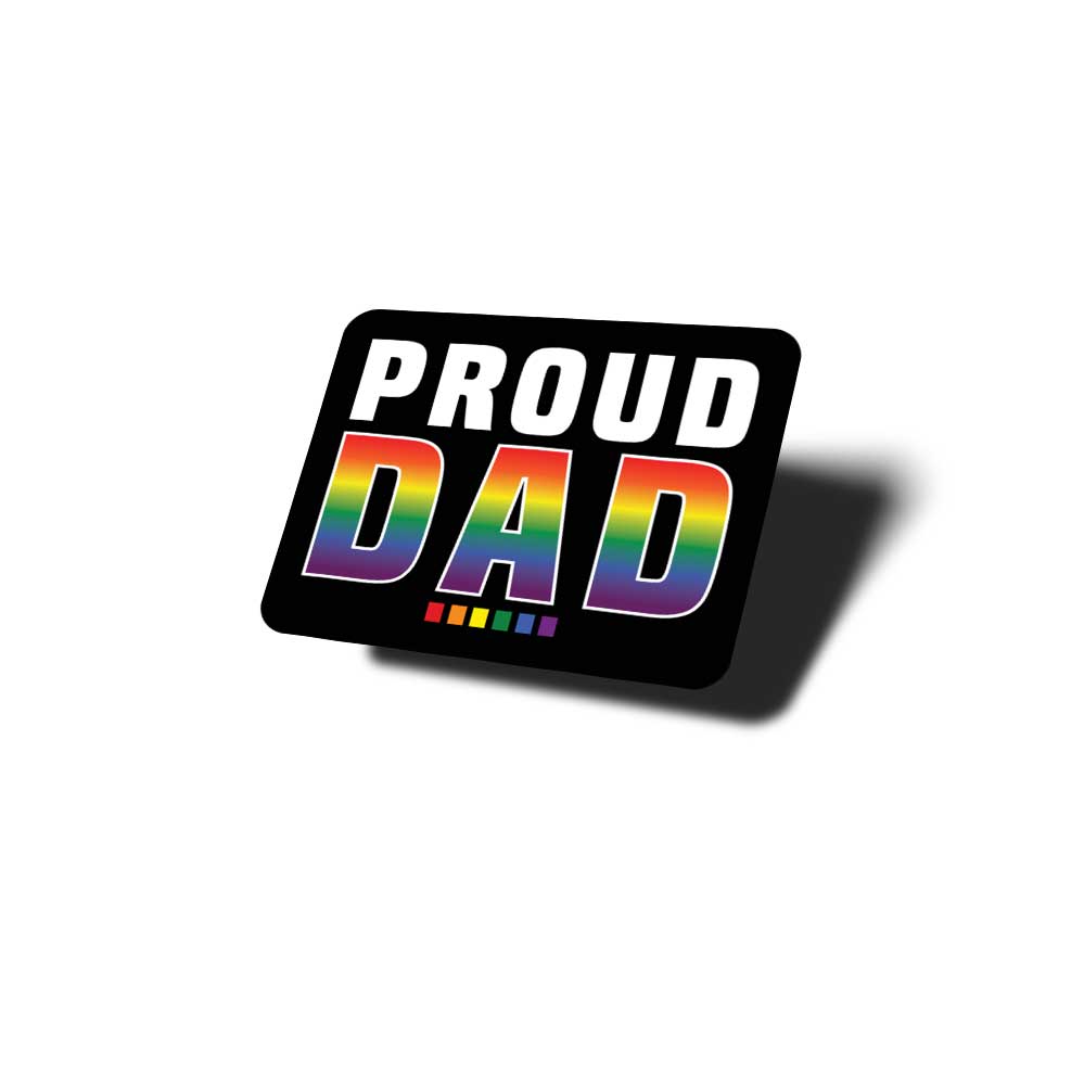 Proud Dad Vinyl Sticker