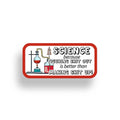 Science Because Vinyl Sticker