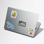 Tree Hugger Vinyl Sticker