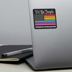 We the People Means Everyone Vinyl Sticker