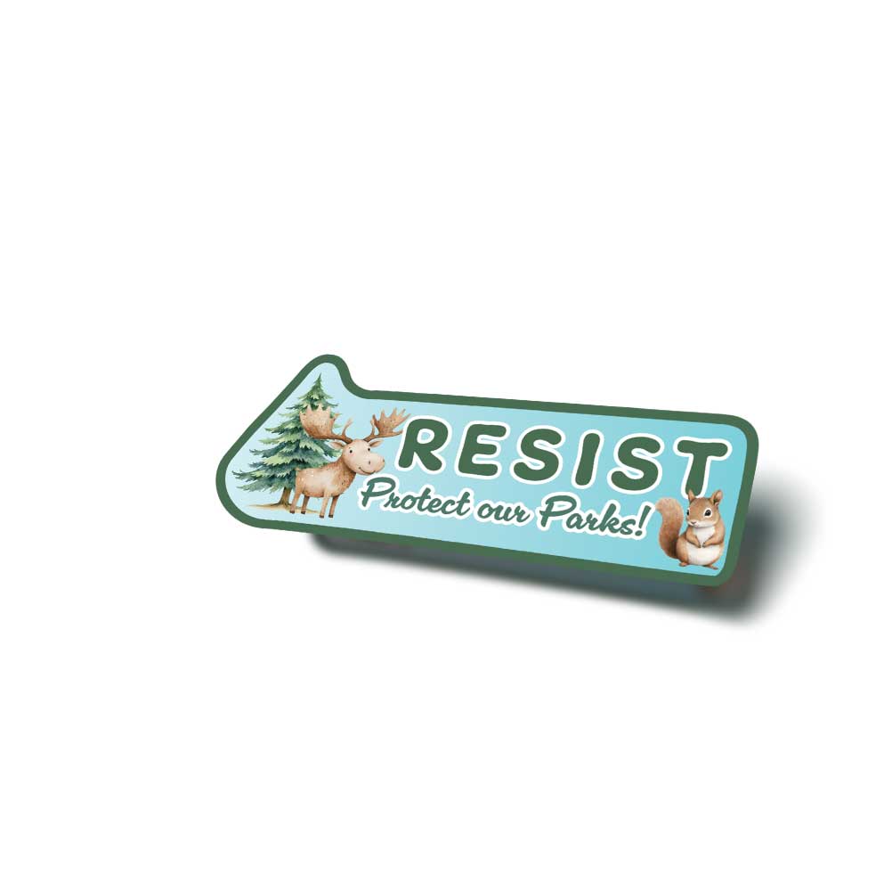 Protect Our Parks Vinyl Sticker