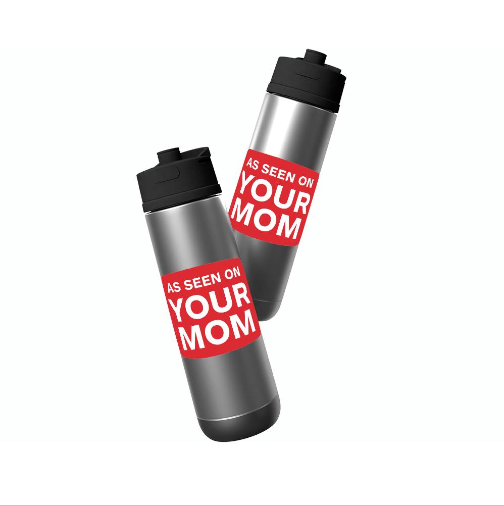 As Seen On Your Mom Vinyl Sticker